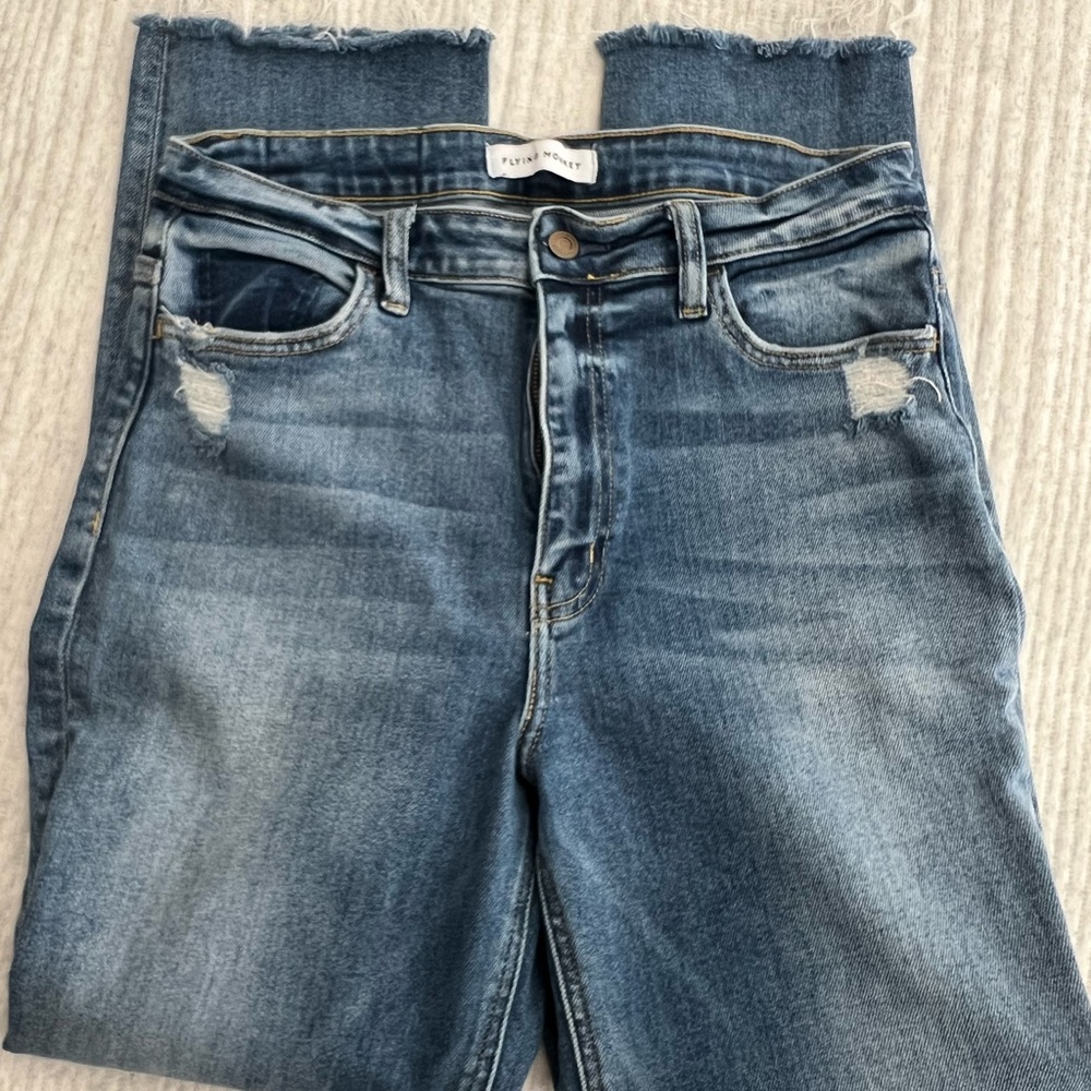 Women’s Flying Monkey High Rise Jeans Size 30 Regular Wash